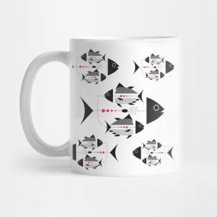 Catch fish on the river Mug